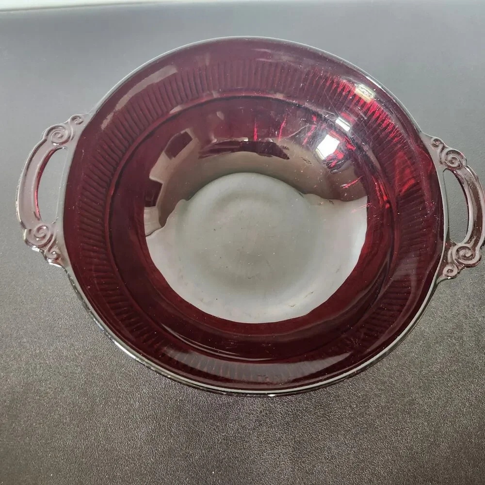Vintage Coronation Ruby Red 8